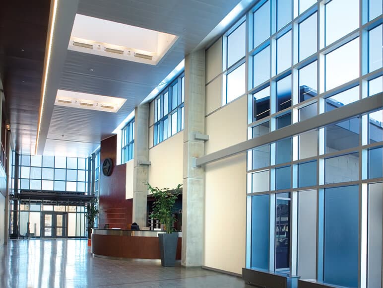 Solving Daylighting Challenges With Acid-etched Glass & Mirror