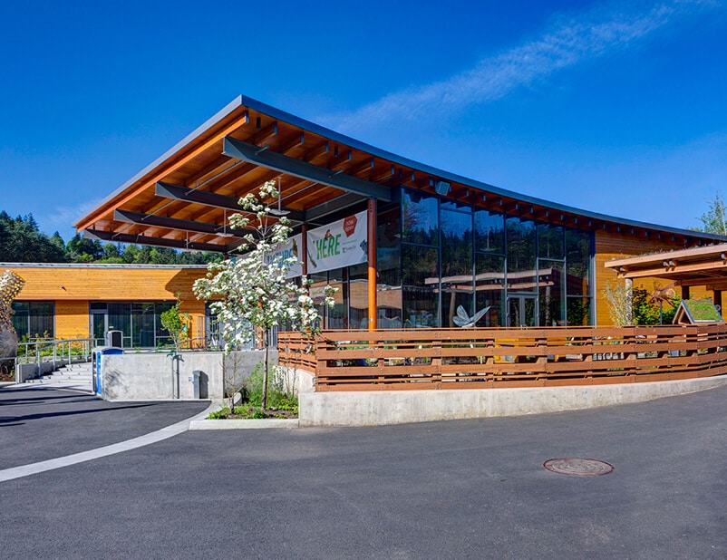 La sécurité des oiseaux au nouveau centre d’éducation du Zoo de l’Oregon