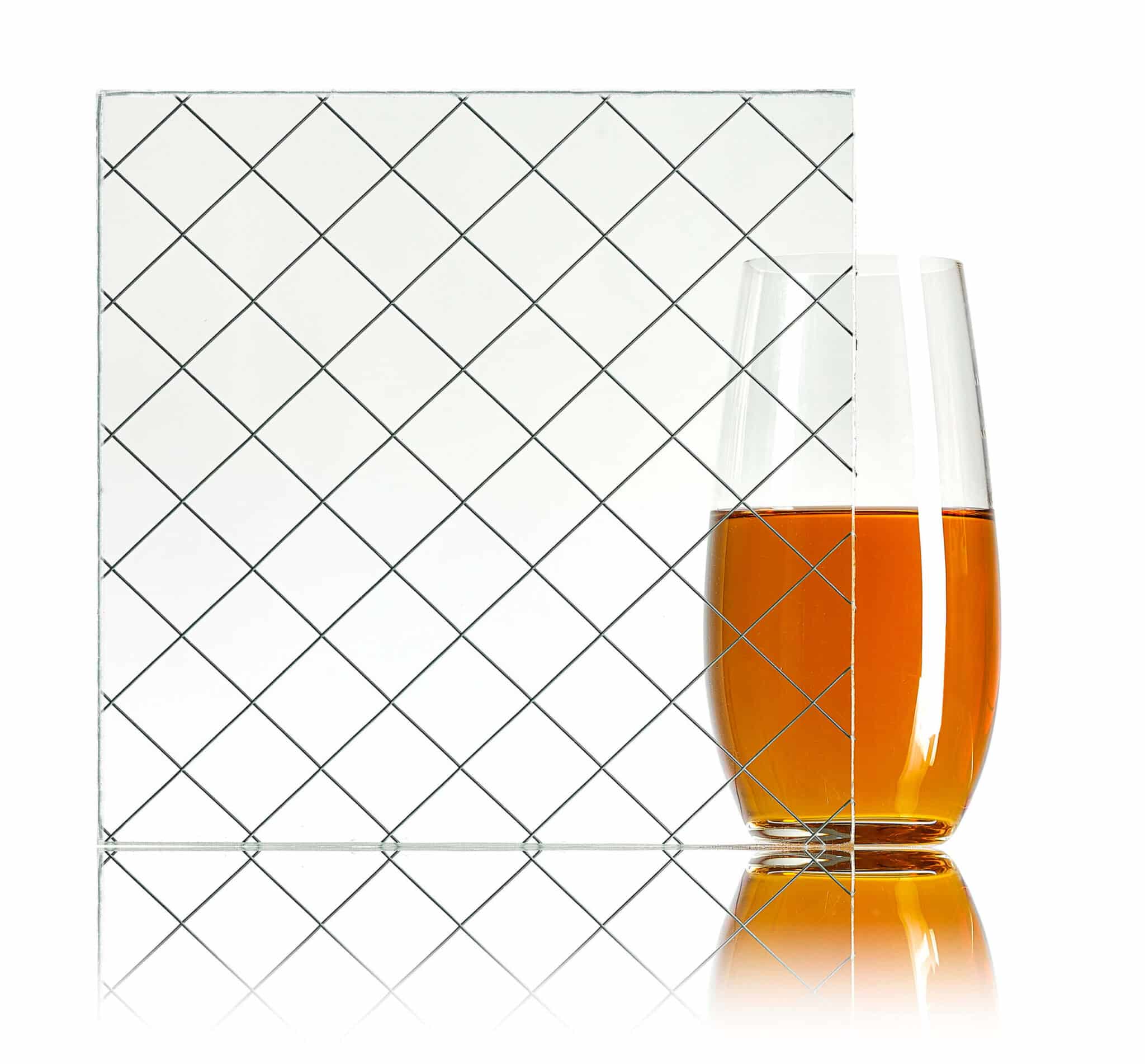 Diamond Wired Glass – Walker Glass