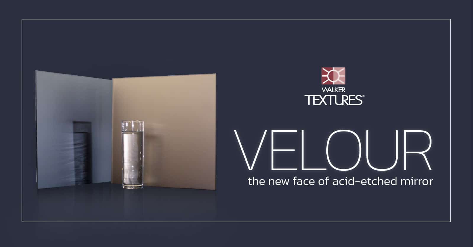 New! Velour Acid-Etched Mirror