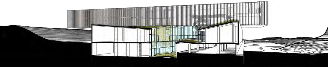 Terrebonne Police Headquarters with Walker Textures Satinlite acid etched glass.