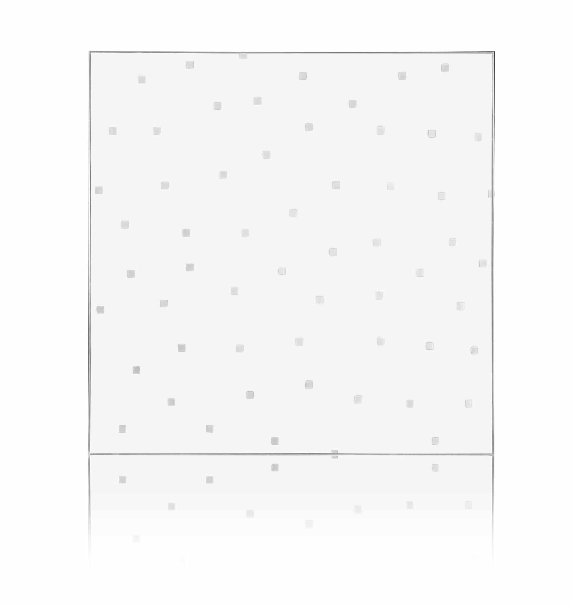 12" sample of AviProtek bird friendly glass pattern 226