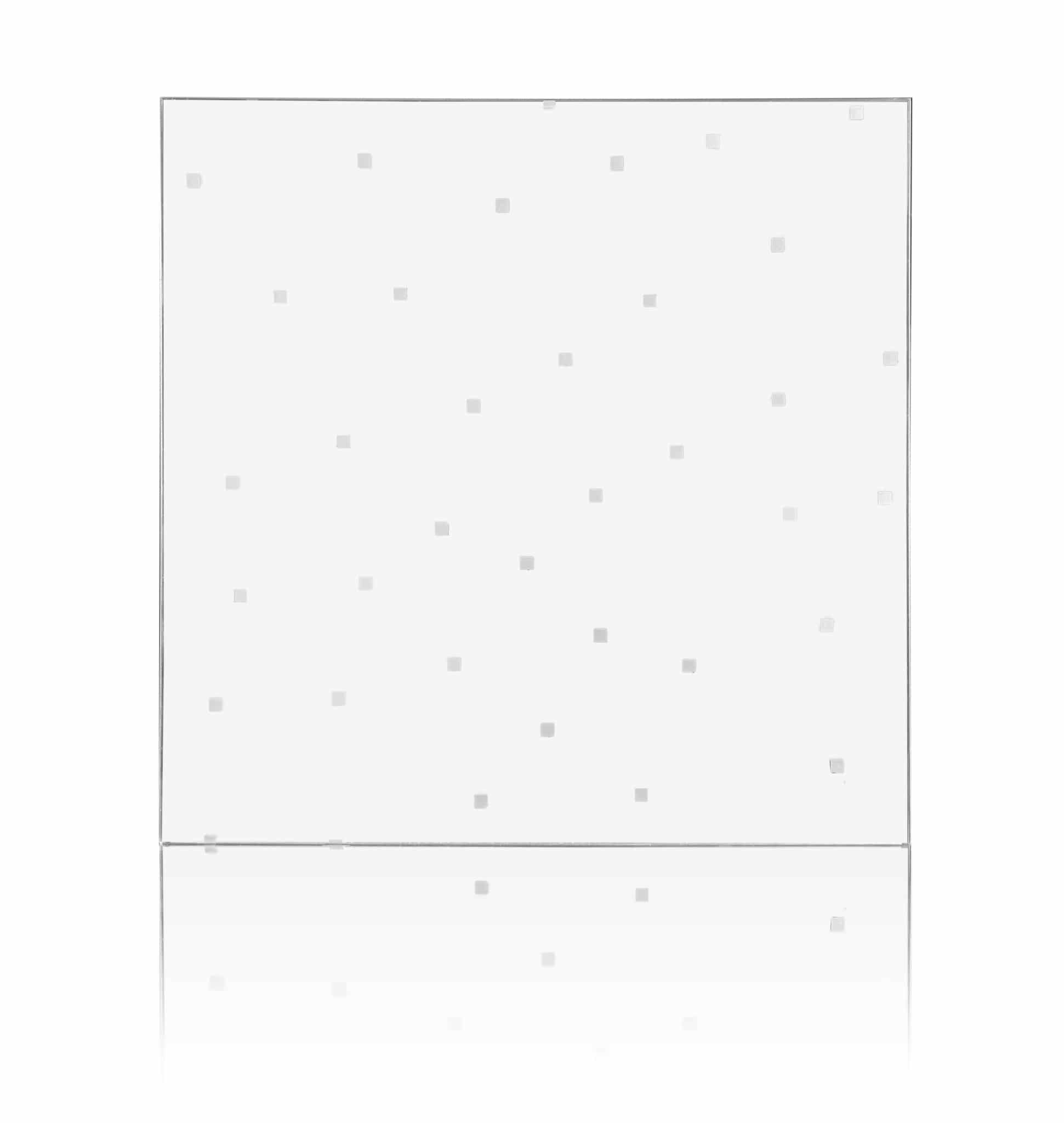 12" sample of AviProtek bird friendly glass pattern 227